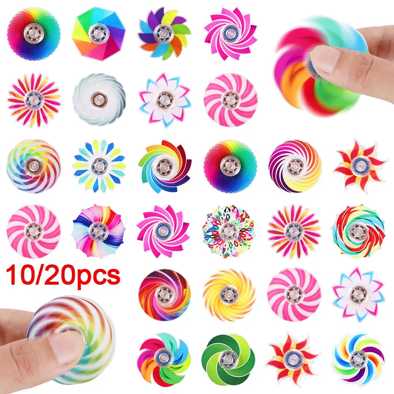 10/20pcs Mini Ranbow Fidget Spinner Stress Relief Toy Kids Birthday Party Favors Goodie Bag Filler School Prize Christmas Gifts
10/20pcs Mini Ranbow Fidget Spinner Stress Relief Toy Kids Birthday Party Favors Goodie Bag Filler School Prize Christmas Gifts