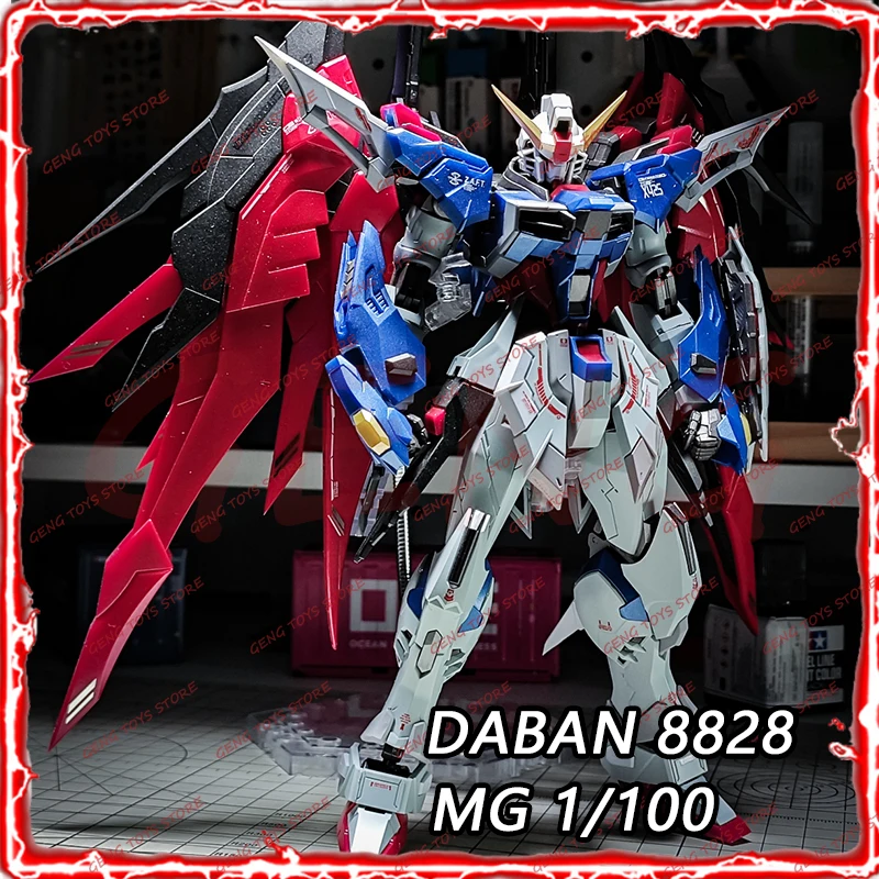 DABAN 8828 KO MB Destiny Fighter ZGMF-X42S Anime Figures 1/100 Scale Assembly Model Kit Plastic Kids Toys Birthday Gift
DABAN 8828 KO MB Destiny Fighter ZGMF-X42S Anime Figures 1/100 Scale Assembly Model Kit Plastic Kids Toys Birthday Gift