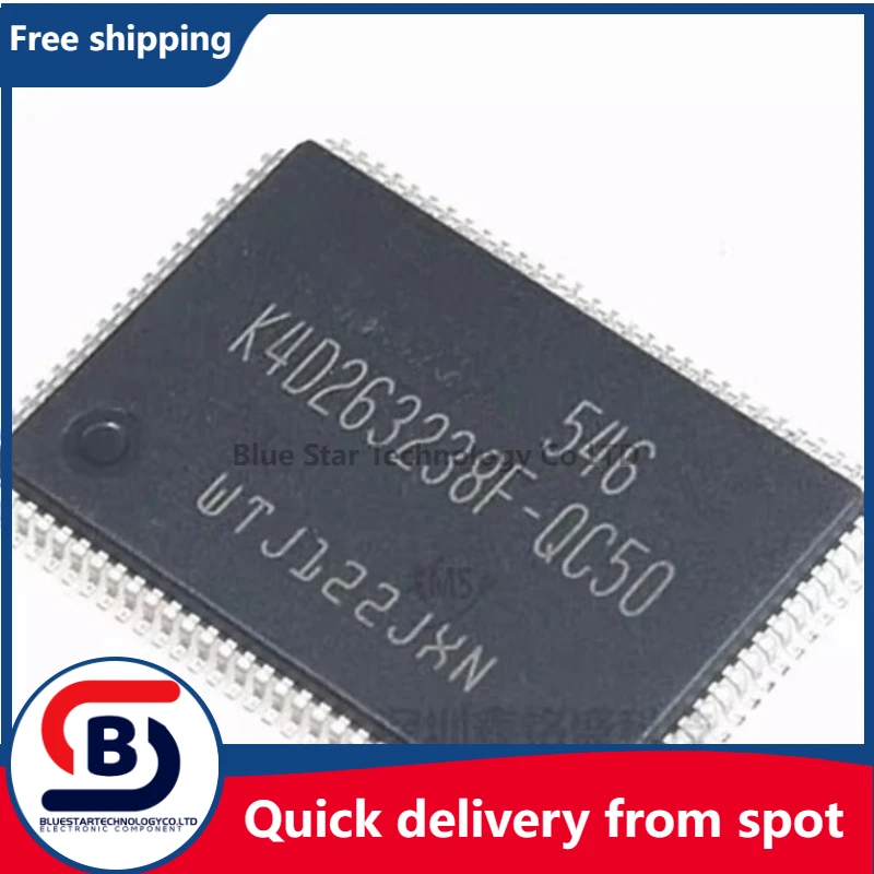 Бесплатная доставка, 10 шт./лот, K4D263238F-QC50, НОВЫЙ TQFP-100 IC, в наличии!
Бесплатная доставка, 10 шт./лот, K4D263238F-QC50, НОВЫЙ TQFP-100 IC, в наличии!