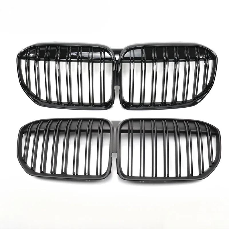 Suitable for 2020-2022 BMW 7 Series G11G12 to double-line M bright black medium mesh three-color carbon pattern front grille
Suitable for 2020-2022 BMW 7 Series G11G12 to double-line M bright black medium mesh three-color carbon pattern front grille