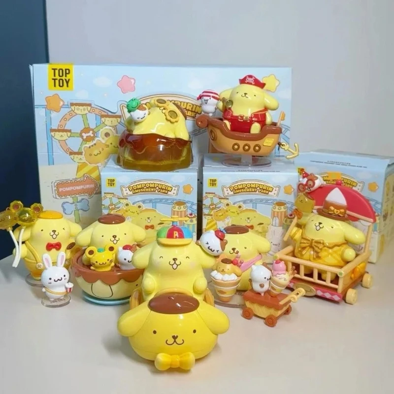 Sanrio Pompompurin Amusement Park Series Blind Box Toys Trendy Cartoon Pompompurin Figurines Mystery Box Ornaments Birthday Gift
Sanrio Pompompurin Amusement Park Series Blind Box Toys Trendy Cartoon Pompompurin Figurines Mystery Box Ornaments Birthday Gift