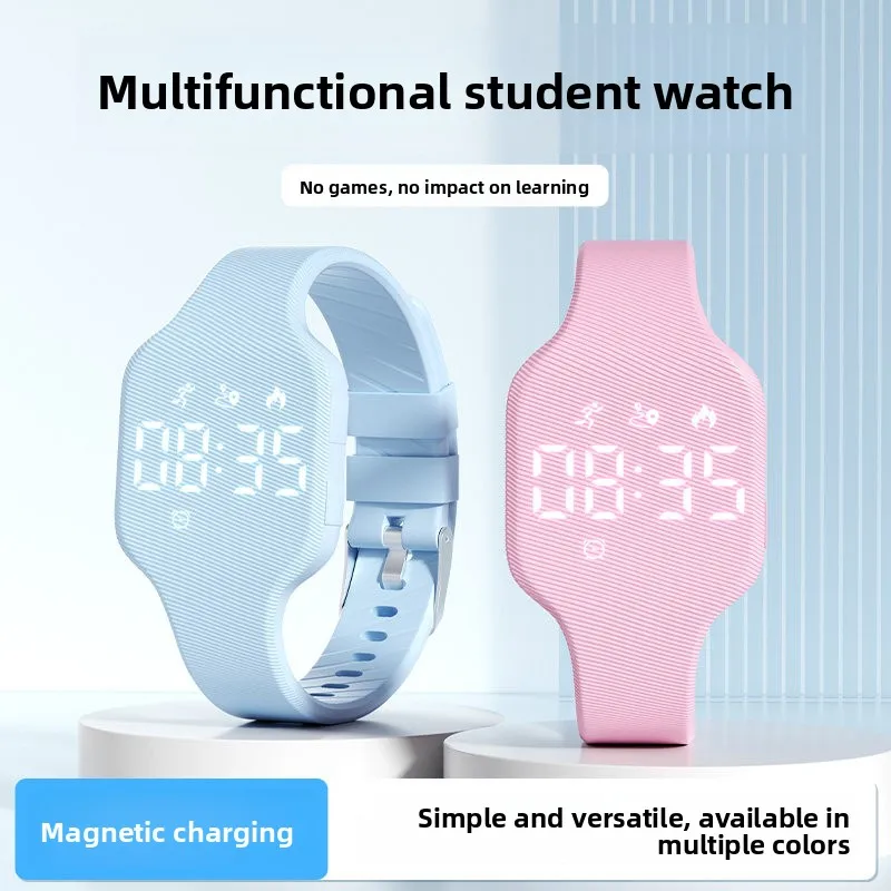 Kids Digital Watch Vibration Alarm Clock Waterproof Simple Sport Watch for Junior High High School Students Boys Girls
Kids Digital Watch Vibration Alarm Clock Waterproof Simple Sport Watch for Junior High High School Students Boys Girls