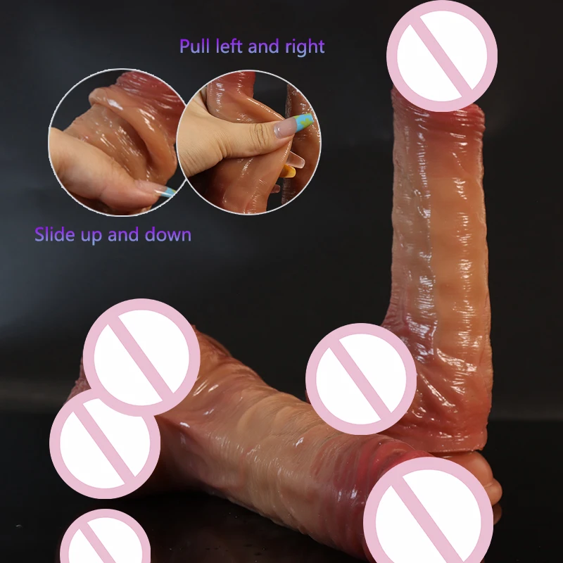 Realistic Sliding Dildo Skin Soft Penis Big Dick Suction Cup G-spot Stimulate Orgasm Masturbators Ana lAdult Sex Toys For Women
Realistic Sliding Dildo Skin Soft Penis Big Dick Suction Cup G-spot Stimulate Orgasm Masturbators Ana lAdult Sex Toys For Women