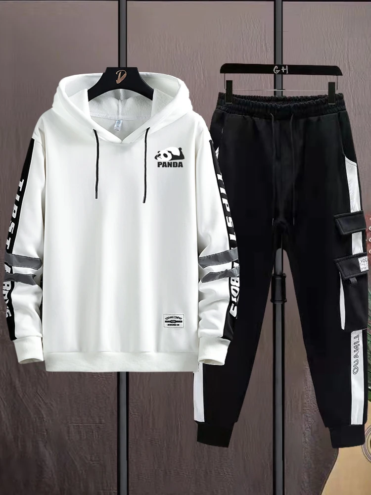 Casual Sportswear Set for Men Spring Autumn Hoodie Pants Teenager Sli Couple Running Two Piece Set Polyester Fabric Trend...
Casual Sportswear Set for Men Spring Autumn Hoodie Pants Teenager Sli Couple Running Two Piece Set Polyester Fabric Trend...