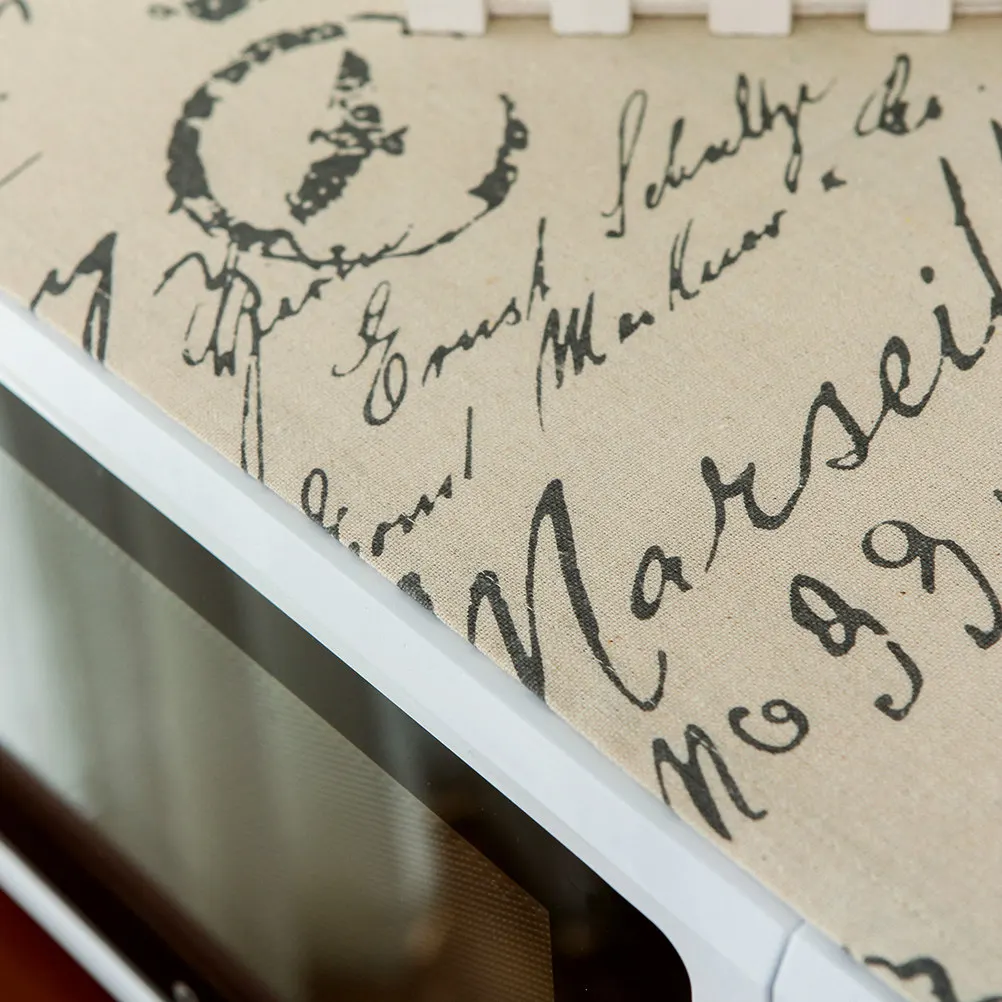 Cotton Linen Microwave Oven Cover Dustproof Decorative Universal Jis Letters Pattern 30x90 Cm Protective Dust Cover Microwave
Cotton Linen Microwave Oven Cover Dustproof Decorative Universal Jis Letters Pattern 30x90 Cm Protective Dust Cover Microwave