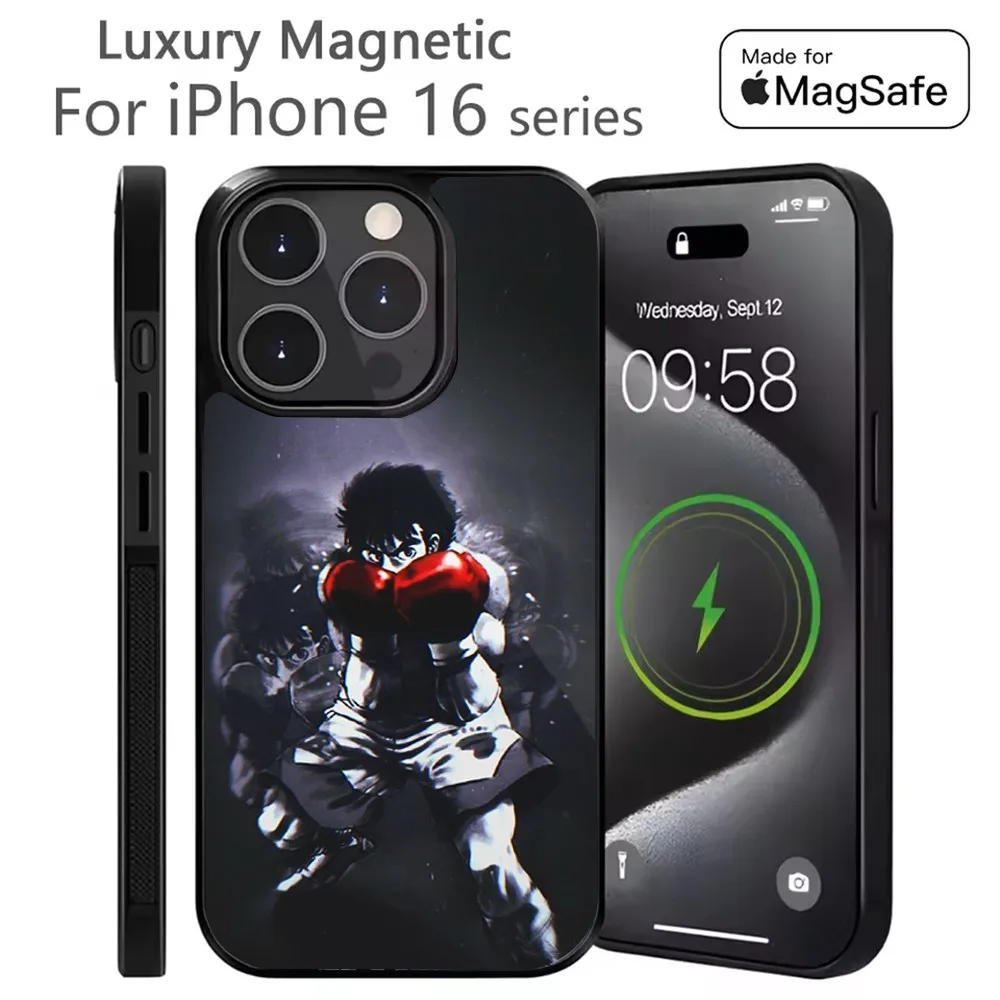 H-Hajime no I-Ippo Phone Case For iPhone 16,15,14,13,12,11,Plus,Pro,Max Mini Magsafe Magnetic Wireless Charging
H-Hajime no I-Ippo Phone Case For iPhone 16,15,14,13,12,11,Plus,Pro,Max Mini Magsafe Magnetic Wireless Charging