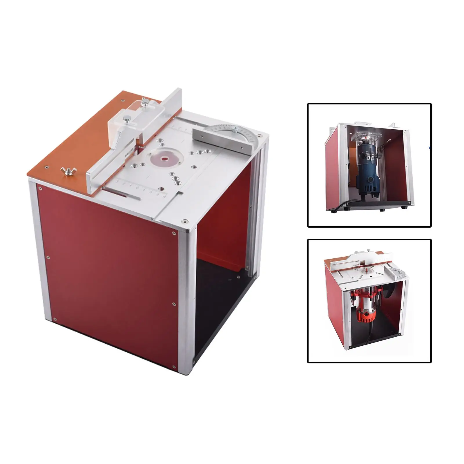 Aluminium Router Table Insert Plate Woodworking Tools Router Templates Multifunctional Trimmer Tool Wood Milling Flip Board
Aluminium Router Table Insert Plate Woodworking Tools Router Templates Multifunctional Trimmer Tool Wood Milling Flip Board
