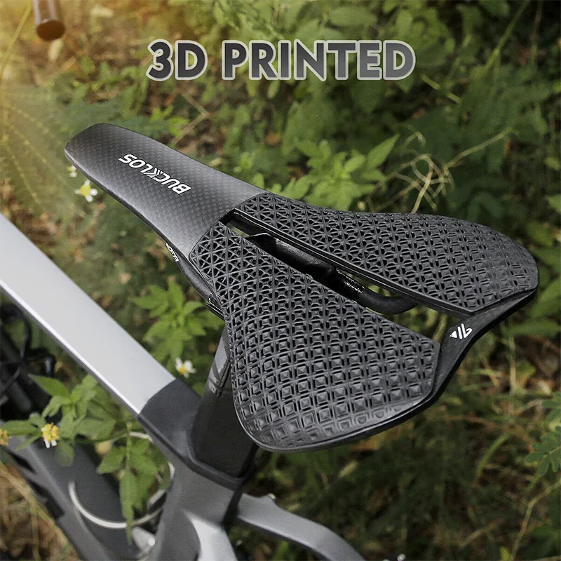 BUCKLOS Road Bike Seat Cushion Carbon Fiber 3D Printed Saddle Breathable Seat Pad Hollow Cushion MTB Bicycle Racing Class Saddle
BUCKLOS Road Bike Seat Cushion Carbon Fiber 3D Printed Saddle Breathable Seat Pad Hollow Cushion MTB Bicycle Racing Class Saddle