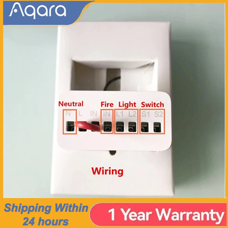 Двусторонний модуль управления Aqara, релейный переключатель, контроллер Zigbee, умные каналы таймера, работает с приложением Xiaomi Mi Home Homekit
Двусторонний модуль управления Aqara, релейный переключатель, контроллер Zigbee, умные каналы таймера, работает с приложением Xiaomi Mi Home Homekit