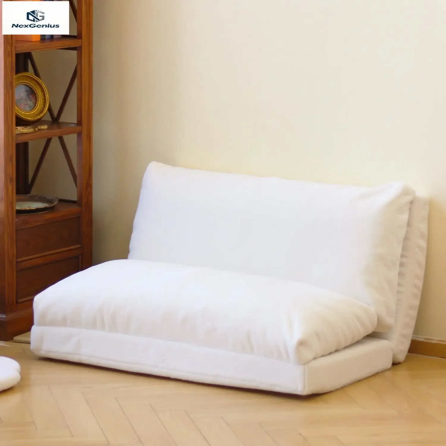 Folding Mattress Sofa Bean Bag Bed Foam Filling Folding Mattress Sofa Includes Removable Machine Washable Cover Soft Premium Fau
Folding Mattress Sofa Bean Bag Bed Foam Filling Folding Mattress Sofa Includes Removable Machine Washable Cover Soft Premium Fau