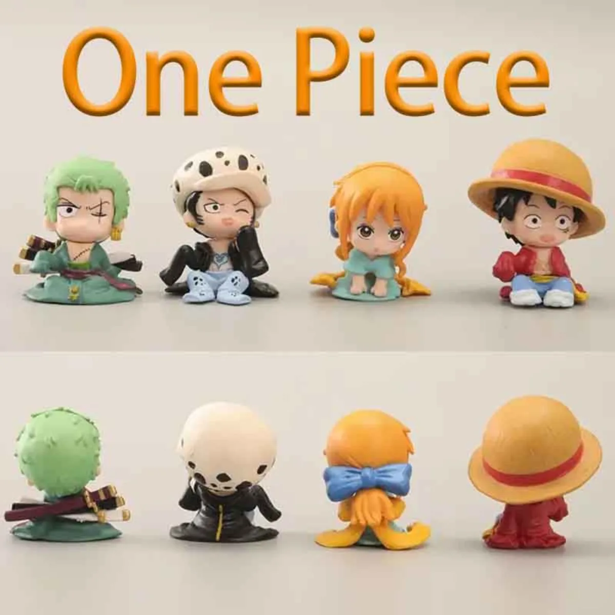 One Piece Anime figurine mini Luffy Zoro Nami doll collectible figure One Piece car decoration desktop ornament gift for friends
One Piece Anime figurine mini Luffy Zoro Nami doll collectible figure One Piece car decoration desktop ornament gift for friends