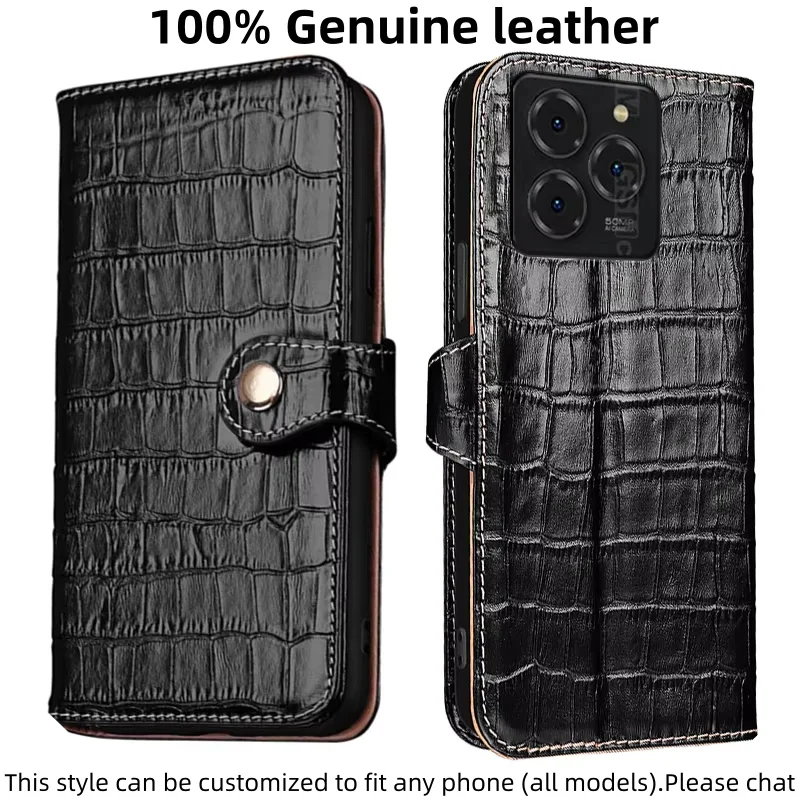 Чехол-кошелек с текстурой крокодила из натуральной кожи для Ulefone Note 20 Pro 19, противоударный чехол с магнитной кнопкой и магнитной кнопкой
Чехол-кошелек с текстурой крокодила из натуральной кожи для Ulefone Note 20 Pro 19, противоударный чехол с магнитной кнопкой и магнитной кнопкой