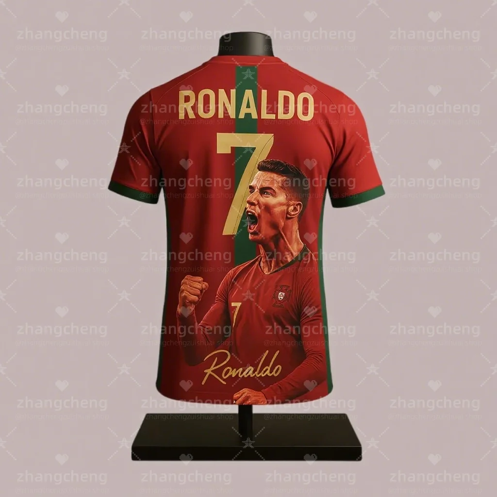Памятная майка болельщика RONALDO # 7, 3D 3D-печать, спортивная, для отдыха, сухая, быстро дышащая, удобная мужская и женская футболка
Памятная майка болельщика RONALDO # 7, 3D 3D-печать, спортивная, для отдыха, сухая, быстро дышащая, удобная мужская и женская футболка