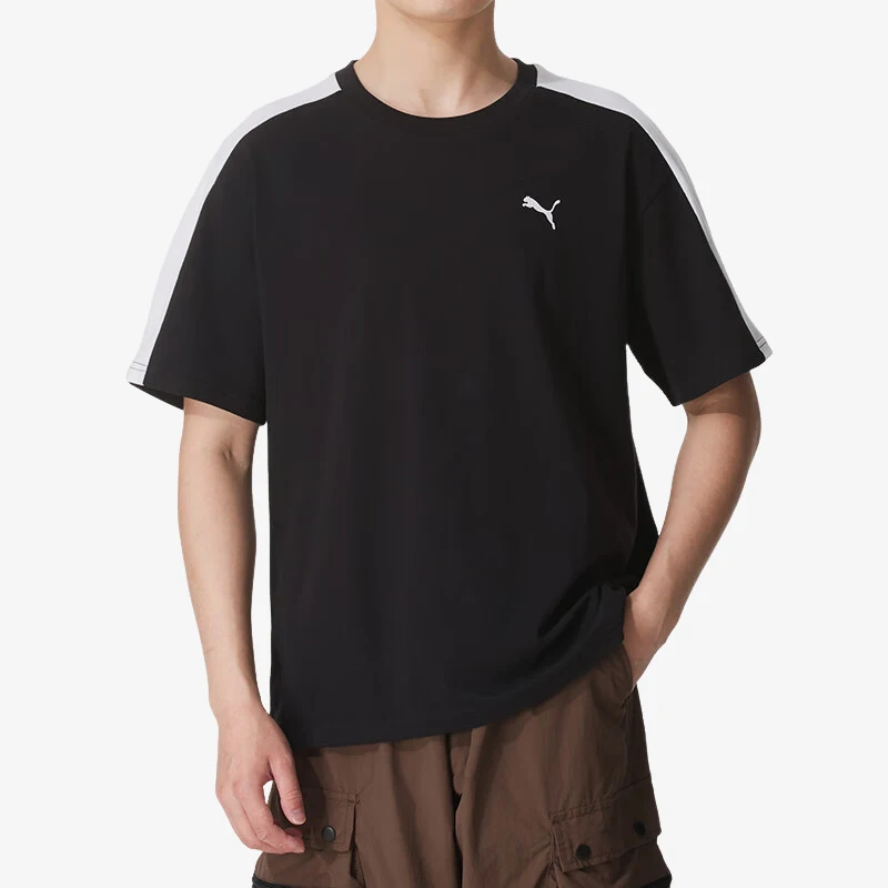 Puma Authentic Summer Men's Fashion Round Neck Loose Short Sleeve T-Shirt 634786-01
Puma Authentic Summer Men's Fashion Round Neck Loose Short Sleeve T-Shirt 634786-01