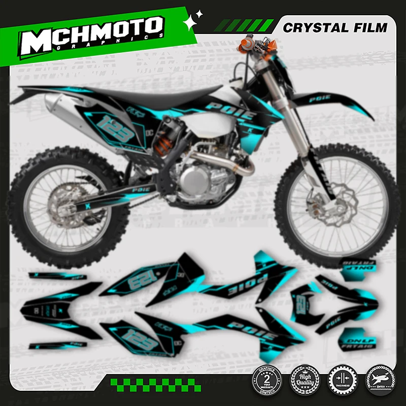 MCHMFG Full Set Custom Motorcycle Graphics Background Decal Sticker Kits For KTM EXC XCW 2012 2013 SX SXF 2011 2012
MCHMFG Full Set Custom Motorcycle Graphics Background Decal Sticker Kits For KTM EXC XCW 2012 2013 SX SXF 2011 2012