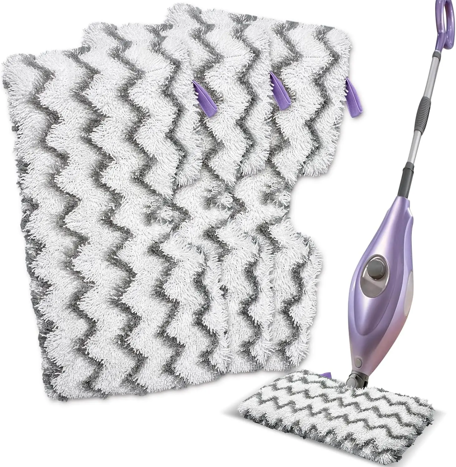 Steam Mop Replacement Pads for Shark Pocket Mops, Washable Microfiber, 3 Pack
Steam Mop Replacement Pads for Shark Pocket Mops, Washable Microfiber, 3 Pack