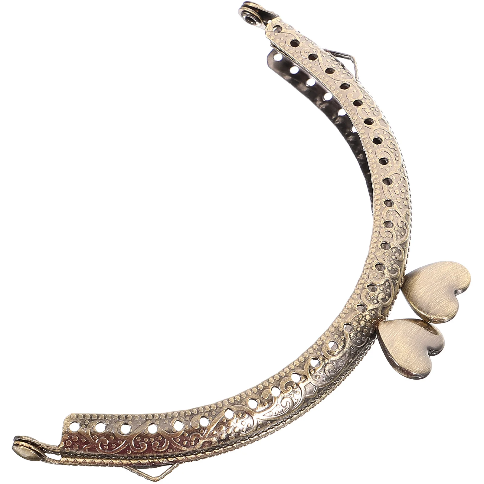 Heart Charm Purse Clasp Frame Metal Bag Handle Replacement Style for Beach Bags Straw Handbags Purse Clasp Frame
Heart Charm Purse Clasp Frame Metal Bag Handle Replacement Style for Beach Bags Straw Handbags Purse Clasp Frame