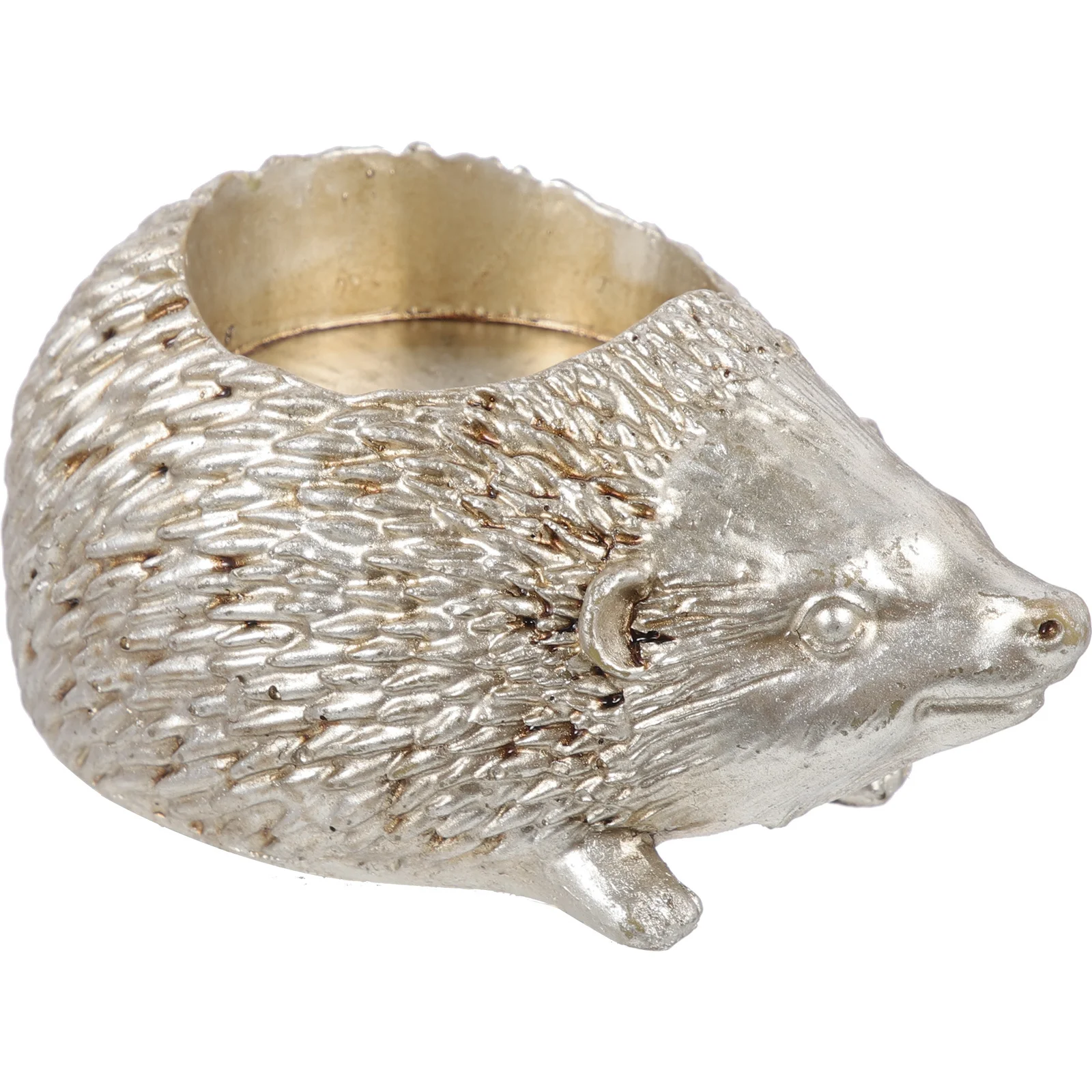 Resin Hedgehog Shaped Tealight Holder Unique Animal Statue Decor for Desktop Table Home Holiday Party Decoration
Resin Hedgehog Shaped Tealight Holder Unique Animal Statue Decor for Desktop Table Home Holiday Party Decoration