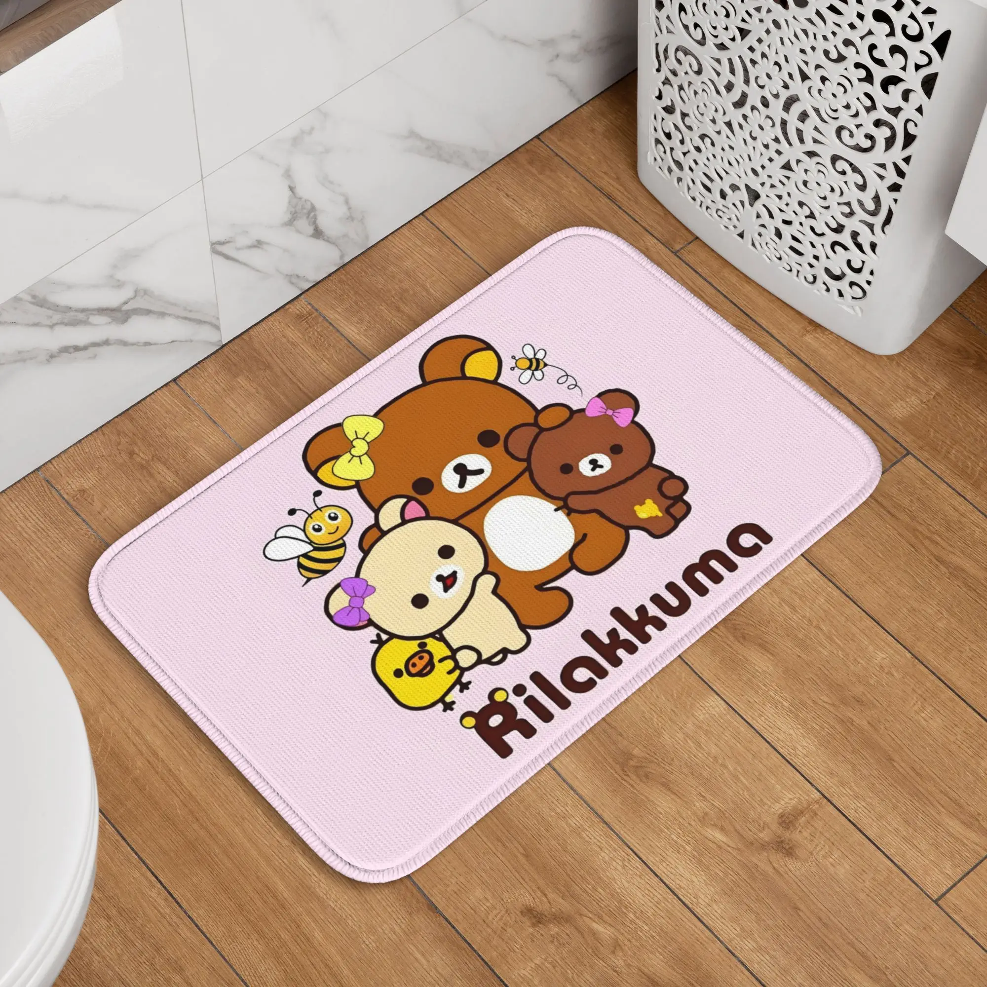 Коврик с индивидуальным дизайном Rilakkuma, нескользящий, для кухни, ванной, спальни, балкона, прихожей
Коврик с индивидуальным дизайном Rilakkuma, нескользящий, для кухни, ванной, спальни, балкона, прихожей