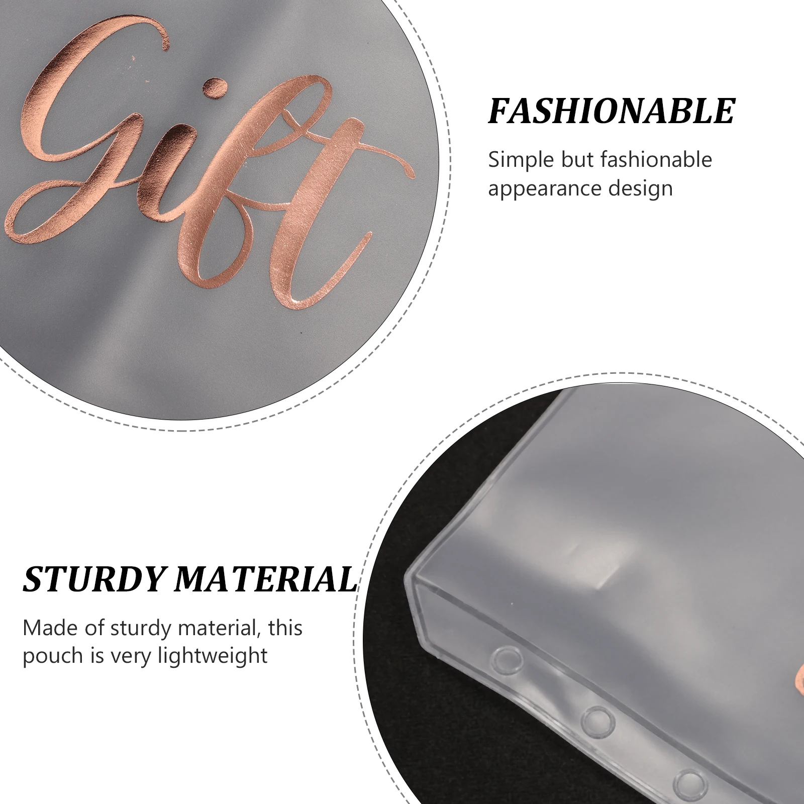 10 Pcs Cash Budget Bag Document Folder with Zipper File Organizer Clear Pvc Binder Pocket Pouches Folders Adhesive
10 Pcs Cash Budget Bag Document Folder with Zipper File Organizer Clear Pvc Binder Pocket Pouches Folders Adhesive