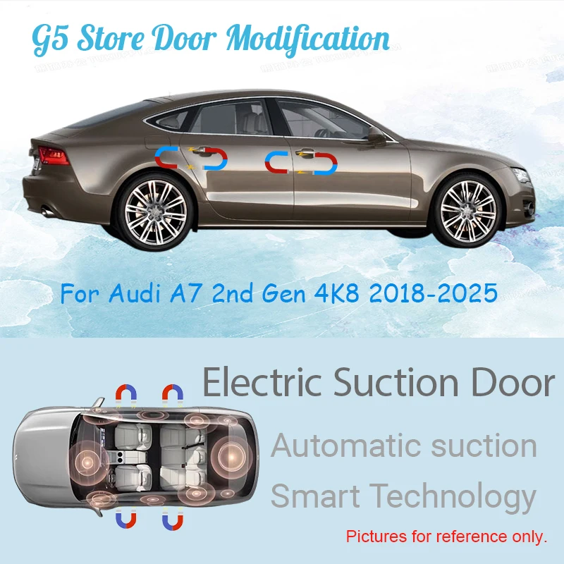 For Audi A7 2nd Gen 4K8 2018-2025 Car Electric Suction Door Power-assisted Closing Door Soft-close Function
For Audi A7 2nd Gen 4K8 2018-2025 Car Electric Suction Door Power-assisted Closing Door Soft-close Function