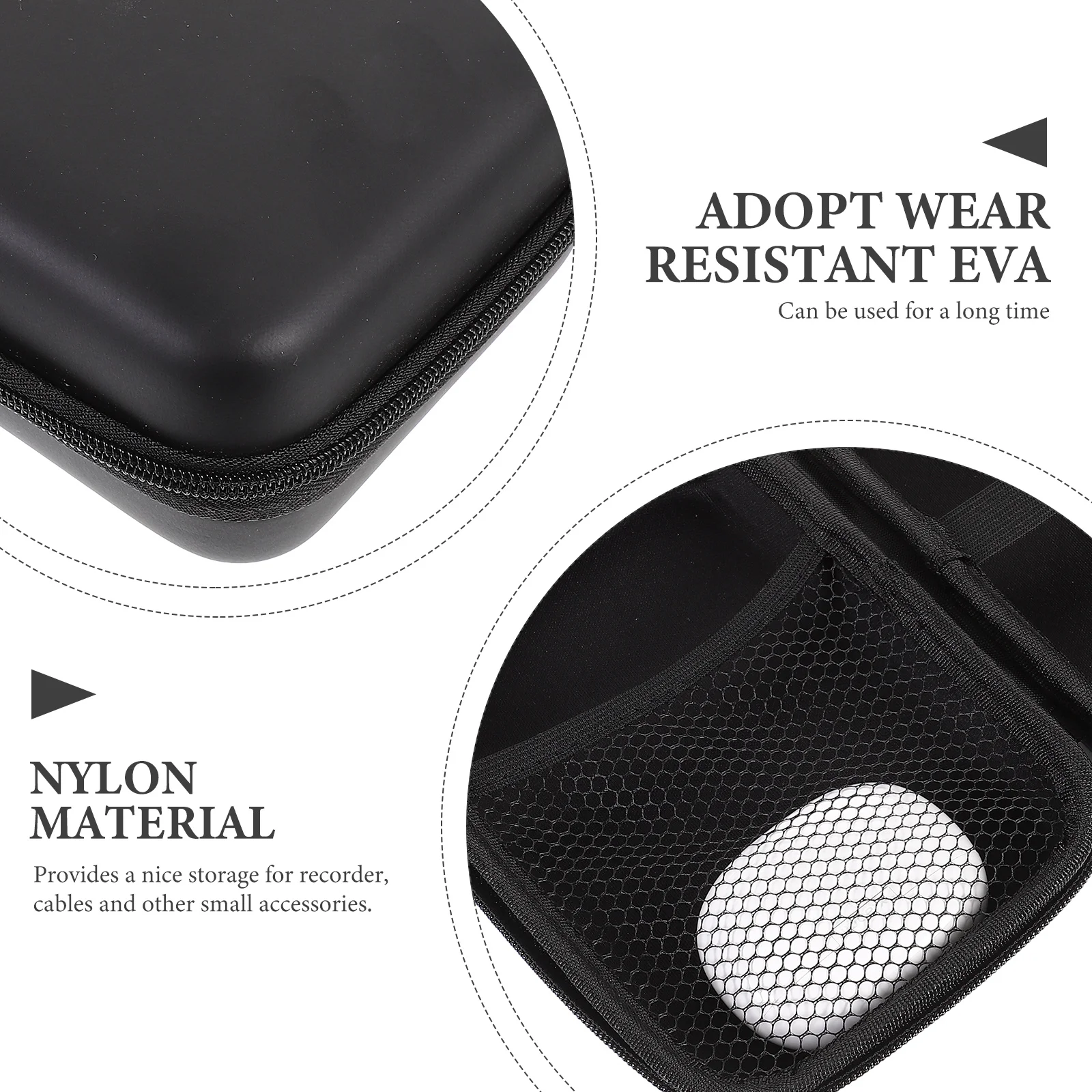 1pcs Recorder Carrying Hard Protective Shell Nylon Eva Travel Electronic Organizer Small Accessories Storage Zipper Case Voice
1pcs Recorder Carrying Hard Protective Shell Nylon Eva Travel Electronic Organizer Small Accessories Storage Zipper Case Voice