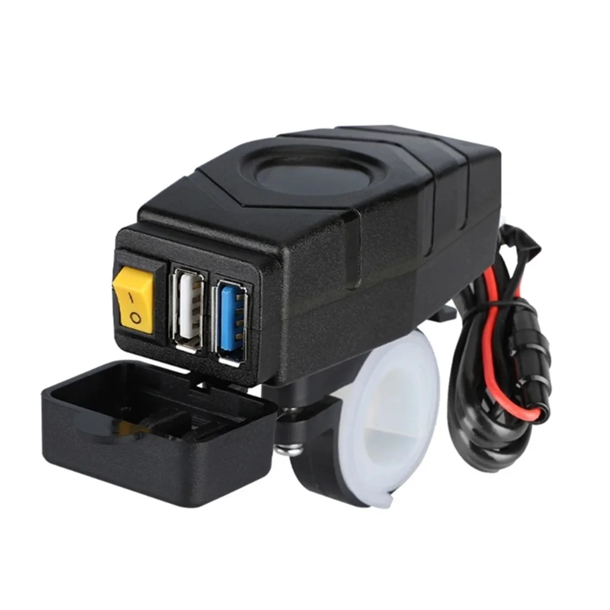 C1FB 20-80V E-Bike Handlebar USB Charger 24V 36V 48V 60V QC3.0 Quick Charger Adapter(Blue Light)
C1FB 20-80V E-Bike Handlebar USB Charger 24V 36V 48V 60V QC3.0 Quick Charger Adapter(Blue Light)