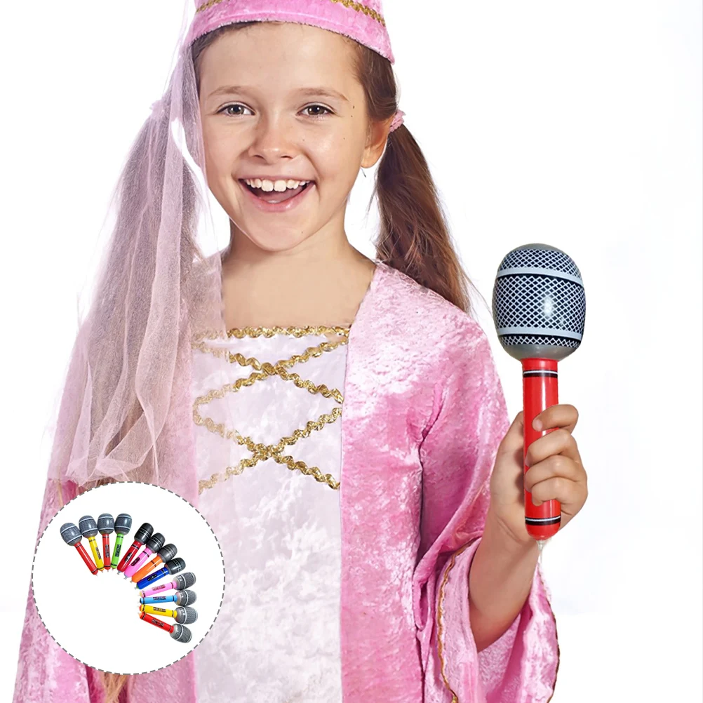 12 Pcs Baby Inflatable Microphone for Kids Concert Party Decorations Supplies Prop Child
12 Pcs Baby Inflatable Microphone for Kids Concert Party Decorations Supplies Prop Child