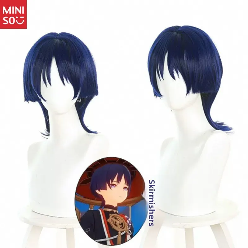 Парик для косплея Genshin Impact Wanderer: прическа с миской в стиле аниме для персонажа Скарамуш
Парик для косплея Genshin Impact Wanderer: прическа с миской в стиле аниме для персонажа Скарамуш