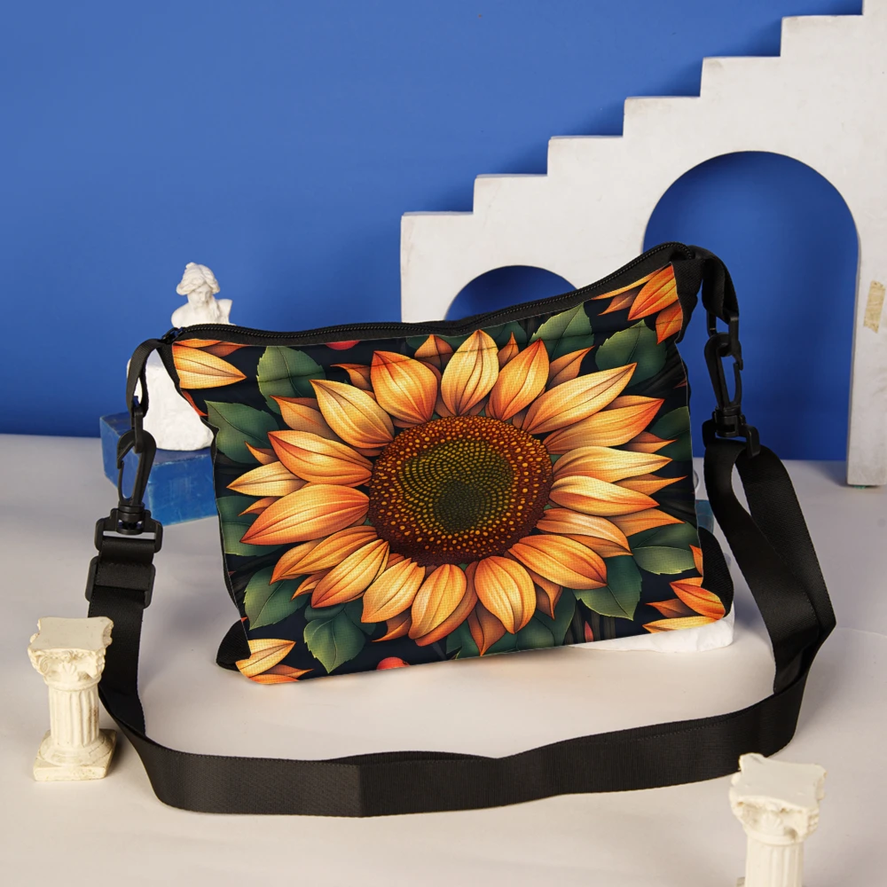 1pc Sunflower Print Crossbody Bag Black Floral Pattern Shoulder Bags For Women Outdoor Travel Shopping Daily Use Fashion Accesso
1pc Sunflower Print Crossbody Bag Black Floral Pattern Shoulder Bags For Women Outdoor Travel Shopping Daily Use Fashion Accesso