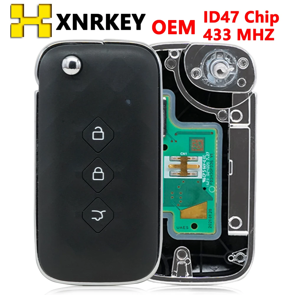 XNRKEY 433Mhz Smart Remote Car Key FOB For Chevrolet Aveo FSK ID47 HITAG3 PCF7961X Chip Unlocked With Blade Cut Already
XNRKEY 433Mhz Smart Remote Car Key FOB For Chevrolet Aveo FSK ID47 HITAG3 PCF7961X Chip Unlocked With Blade Cut Already