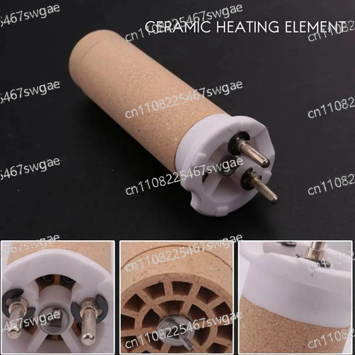 6PCS 142.717 Ceramic Heating Elements 230V 1550W for TRIAC ST / TRIAC AT Hot Air Tool
6PCS 142.717 Ceramic Heating Elements 230V 1550W for TRIAC ST / TRIAC AT Hot Air Tool
