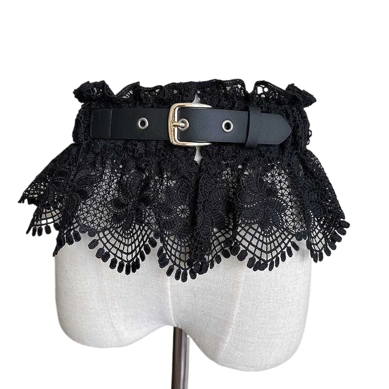 Big Lace Ladies Wide Waist Seal Fashion Elastic Skinny Elastic Waist Seal Shape Waist Belt Decorative Dress Hollowed Out Elastic
Big Lace Ladies Wide Waist Seal Fashion Elastic Skinny Elastic Waist Seal Shape Waist Belt Decorative Dress Hollowed Out Elastic