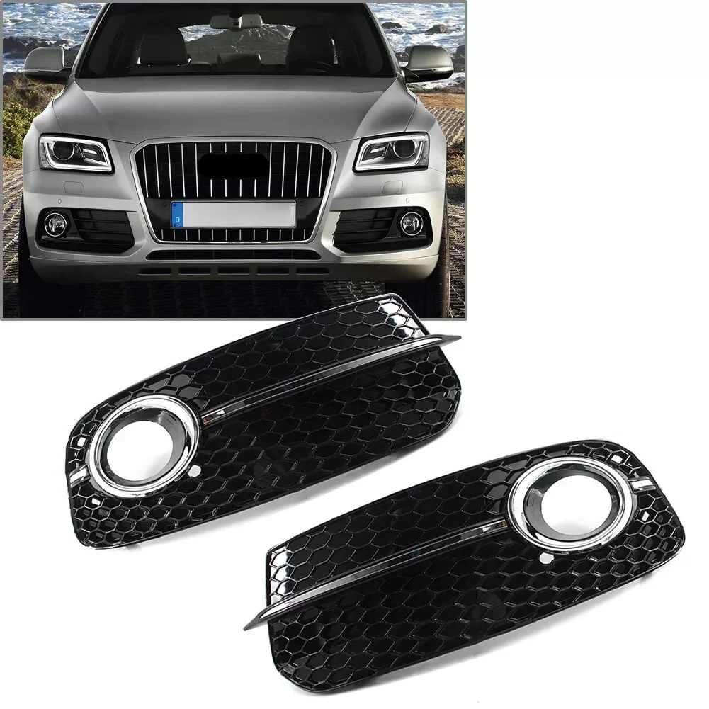Car Front Left Right Bumper Lower Fog Light Lamp Grill Grille Cover Replacement For Audi Q5 Facelift 2013 2014 2015 2016 2017
Car Front Left Right Bumper Lower Fog Light Lamp Grill Grille Cover Replacement For Audi Q5 Facelift 2013 2014 2015 2016 2017