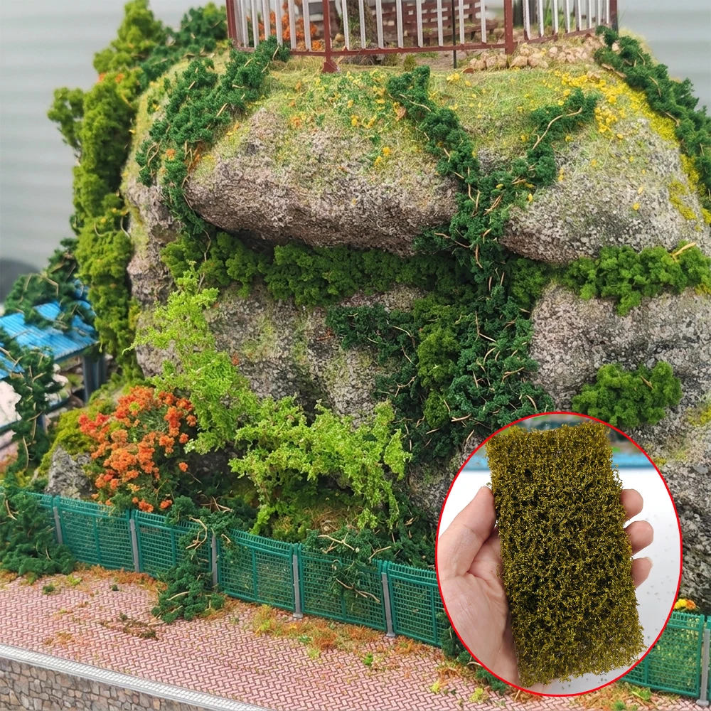 DIY Miniature Tearable Shrub Vines Grass Cluster Realistic Foliage Model For HO/N Scale Railway Landscape Building Terrain Decor
DIY Miniature Tearable Shrub Vines Grass Cluster Realistic Foliage Model For HO/N Scale Railway Landscape Building Terrain Decor
