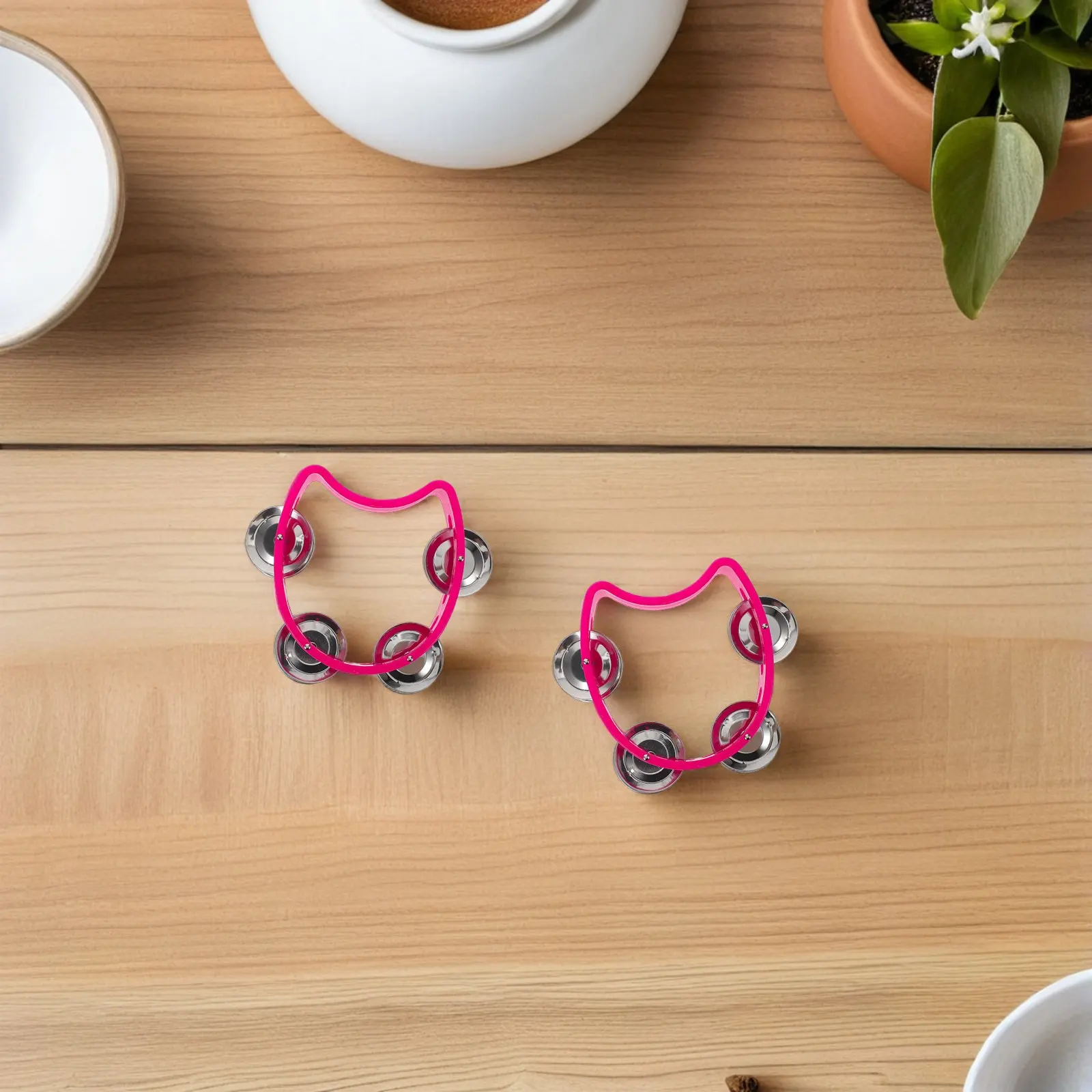 12Pcs Plastic Tambourine Handheld Jingling Bell Drum for Musical Development Rhythm Skills Teamwork Early Childhood
12Pcs Plastic Tambourine Handheld Jingling Bell Drum for Musical Development Rhythm Skills Teamwork Early Childhood