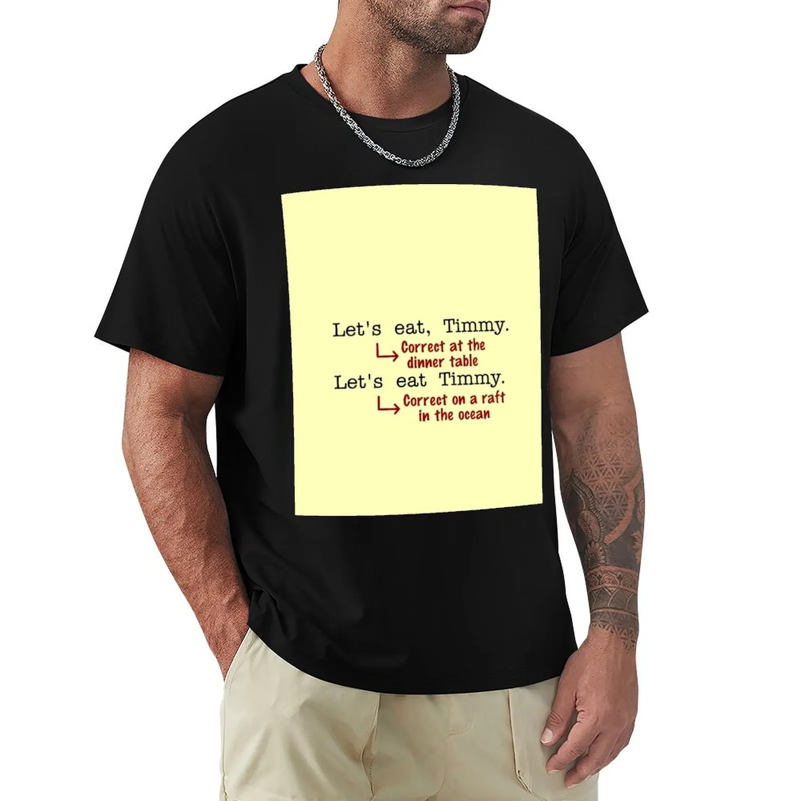 Funny Punctuation Grammar Humor T-Shirt Cool Dry Performance T-Shirt
Funny Punctuation Grammar Humor T-Shirt Cool Dry Performance T-Shirt