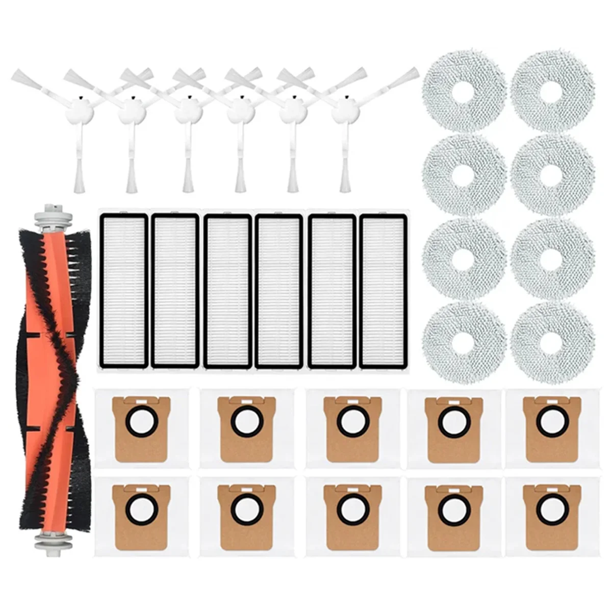 For Robot Vacuum X10+ X10 Plus B101GL Accessories Main Side Brush Hepa Filter Dust Bag Mop Rag Spare Parts
For Robot Vacuum X10+ X10 Plus B101GL Accessories Main Side Brush Hepa Filter Dust Bag Mop Rag Spare Parts