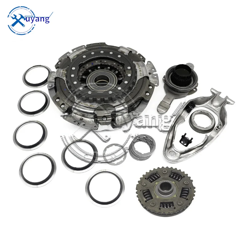 DQ200 0AM DSG двойной комплект сцепления 7 скоростей 0AM198140L Подходит для Audi VW Golf 1,2 T 1,4 T
DQ200 0AM DSG двойной комплект сцепления 7 скоростей 0AM198140L Подходит для Audi VW Golf 1,2 T 1,4 T