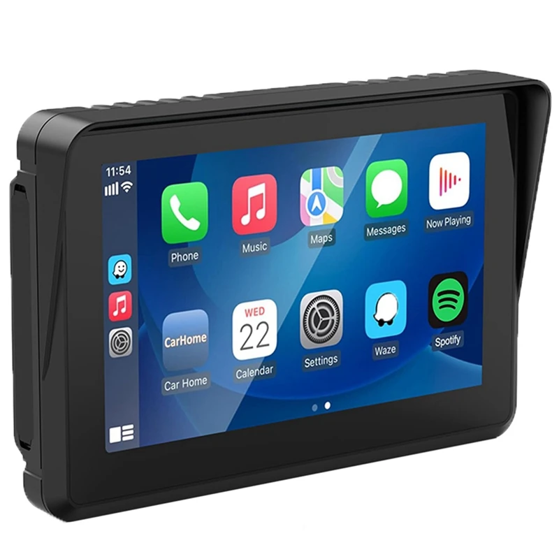 Motorcycle GPS Carplay Touchscreen, Wireless Carplay & Android Auto Portable Stereo, 5 Inch Waterproof, Dual Bluetooth
Motorcycle GPS Carplay Touchscreen, Wireless Carplay & Android Auto Portable Stereo, 5 Inch Waterproof, Dual Bluetooth