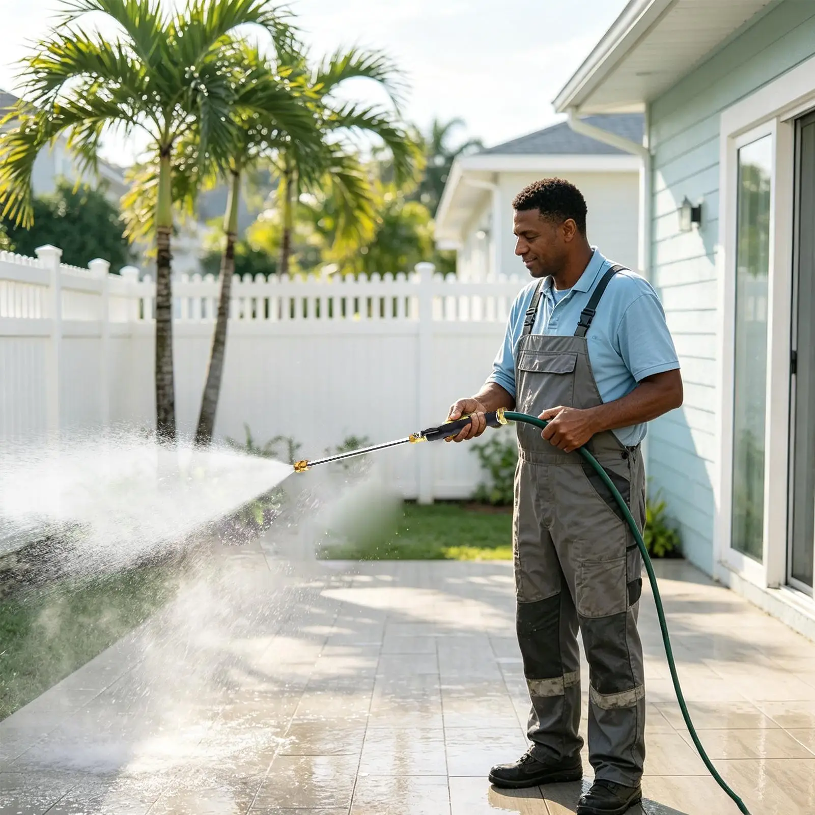 Power Washer For Garden Hose Ergonomic 3 Modes Adjustable Non-Slip Power Washer Wand Hose Nozzle For Gutter Lawn Yard Garden
Power Washer For Garden Hose Ergonomic 3 Modes Adjustable Non-Slip Power Washer Wand Hose Nozzle For Gutter Lawn Yard Garden