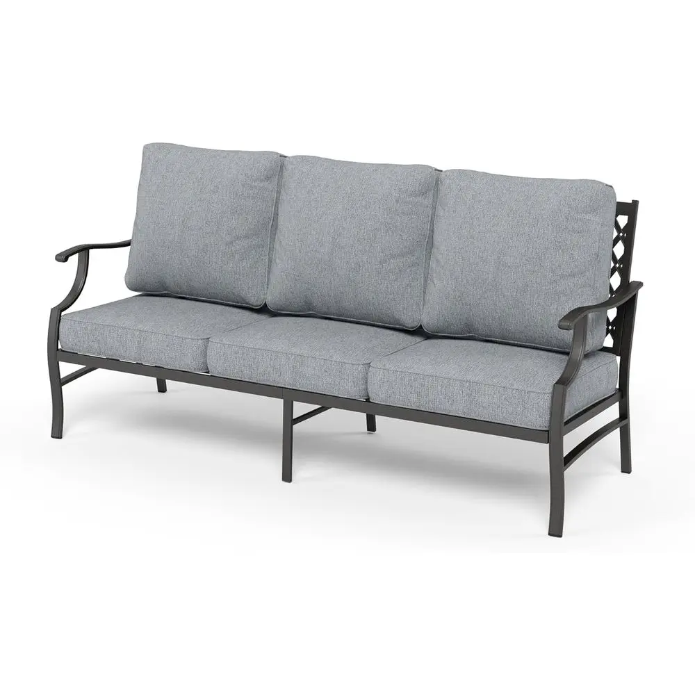 All-Weather 3-Seat Outdoor Couch with Deep Seating and Olefin Cushions for Patio, Lawn, and Garden in Grey
All-Weather 3-Seat Outdoor Couch with Deep Seating and Olefin Cushions for Patio, Lawn, and Garden in Grey