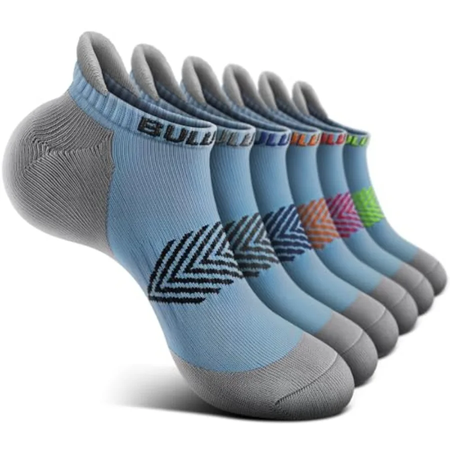 BULLIANT Socks For Women 6Pairs-Womens Athletic Ankle Socks No Show Cushioned for Walking Running-Compression Arch Support
BULLIANT Socks For Women 6Pairs-Womens Athletic Ankle Socks No Show Cushioned for Walking Running-Compression Arch Support