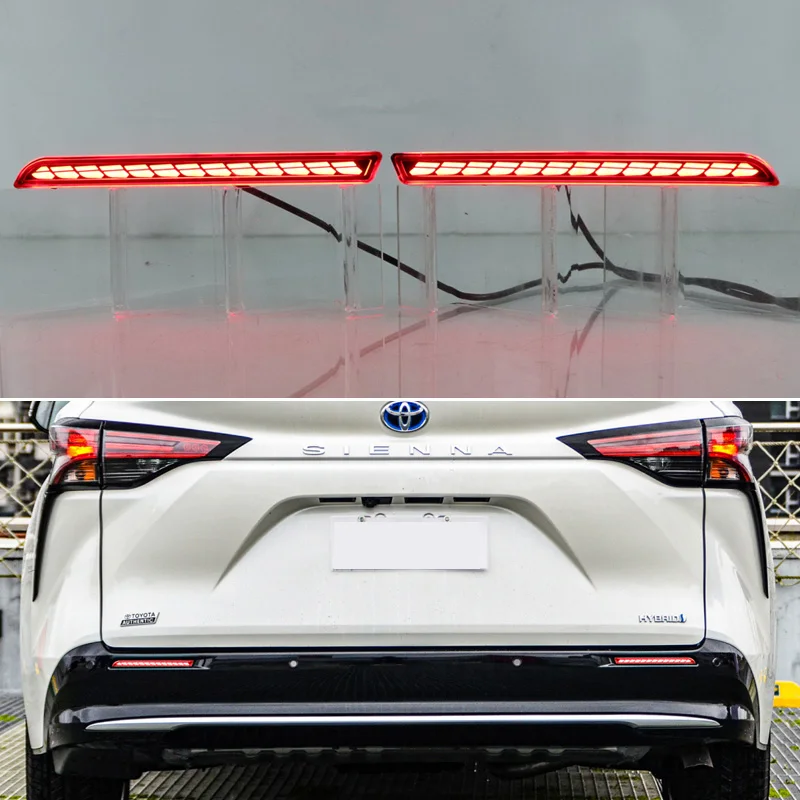 Светильник рь для заднего бампера для Toyota Sienna 2021 2022, отражатель, задний фонарь s, противотуманные фонари, светильник онари заднего хода, указатели стоп-сигнала
Светильник рь для заднего бампера для Toyota Sienna 2021 2022, отражатель, задний фонарь s, противотуманные фонари, светильник онари заднего хода, указатели стоп-сигнала