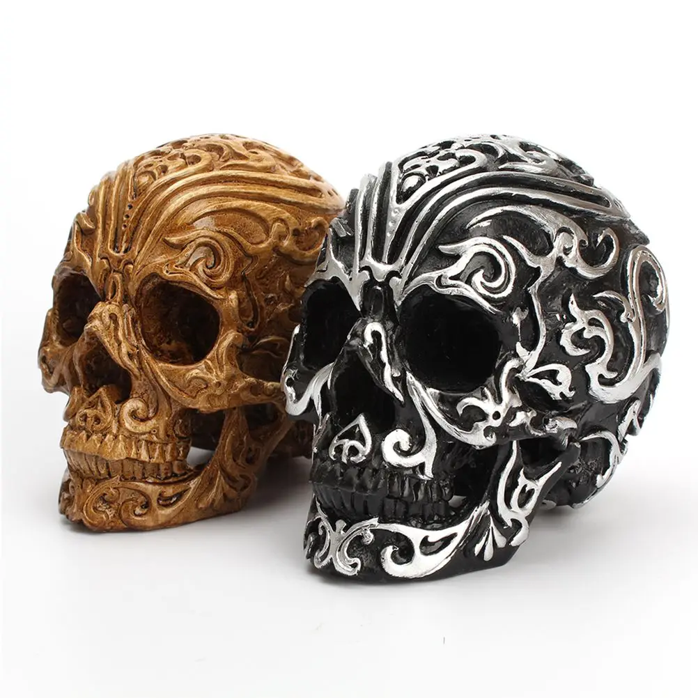 Decor Head Halloween Props Skull Decor Home Decoration Gothic Skull Decoration Style Scary Craft nament
Decor Head Halloween Props Skull Decor Home Decoration Gothic Skull Decoration Style Scary Craft nament