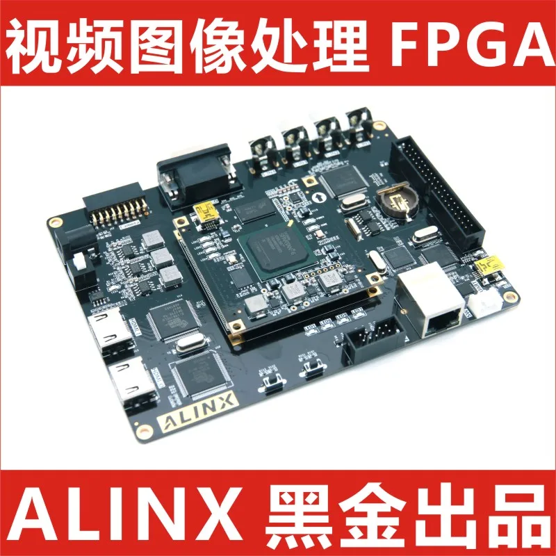 Alinx XILINX FPGA Black Gold Development Board video image processing HDMI input output AV6045 AV4075 AV4040 AV6150
Alinx XILINX FPGA Black Gold Development Board video image processing HDMI input output AV6045 AV4075 AV4040 AV6150