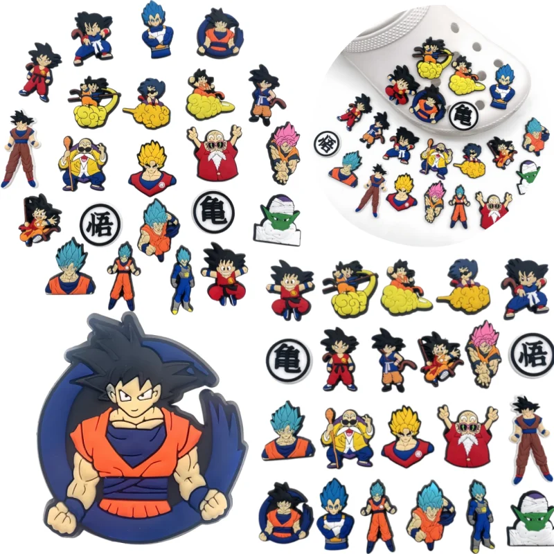 22pcs Dragon Ball Series Shoe Charms for DIY Shoe Decorations Shoe for Crocs Clog Sandal Decorate Buckle Unisex Gift
22pcs Dragon Ball Series Shoe Charms for DIY Shoe Decorations Shoe for Crocs Clog Sandal Decorate Buckle Unisex Gift