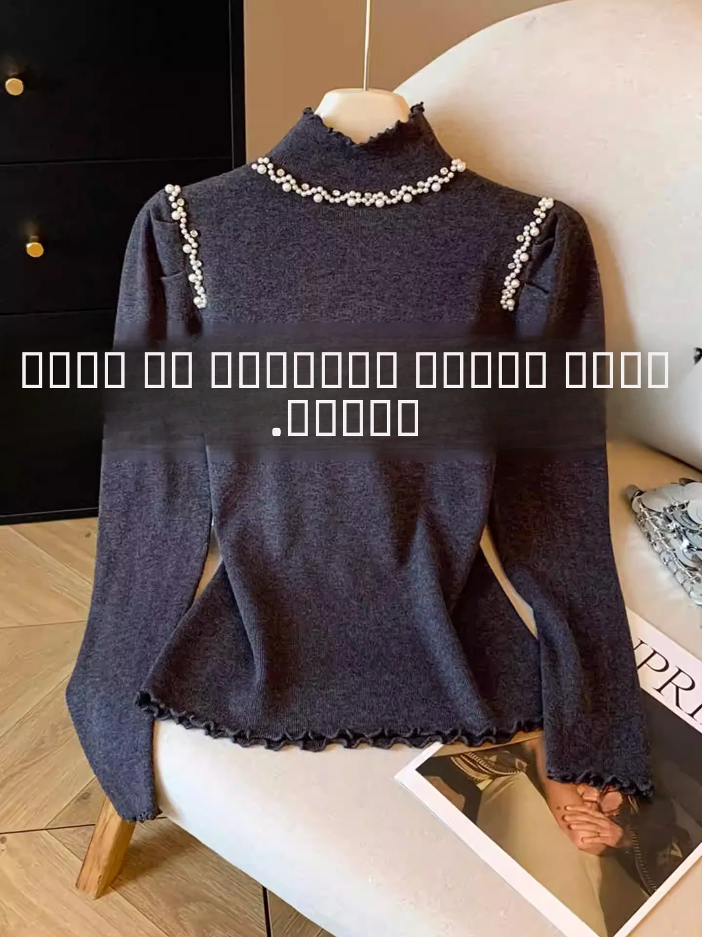 ay Mid-Ne Knitted Base irt Women's Autumn Winter Fur Inner Wear Da Lang Sweater Layered Top Soft Long Sve Commute Sle
ay Mid-Ne Knitted Base irt Women's Autumn Winter Fur Inner Wear Da Lang Sweater Layered Top Soft Long Sve Commute Sle