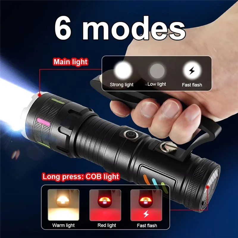 RTSHE-Ultra-Powerful LED Flashlight Super Bright, Long Range Tactical Torch For Fishing
RTSHE-Ultra-Powerful LED Flashlight Super Bright, Long Range Tactical Torch For Fishing