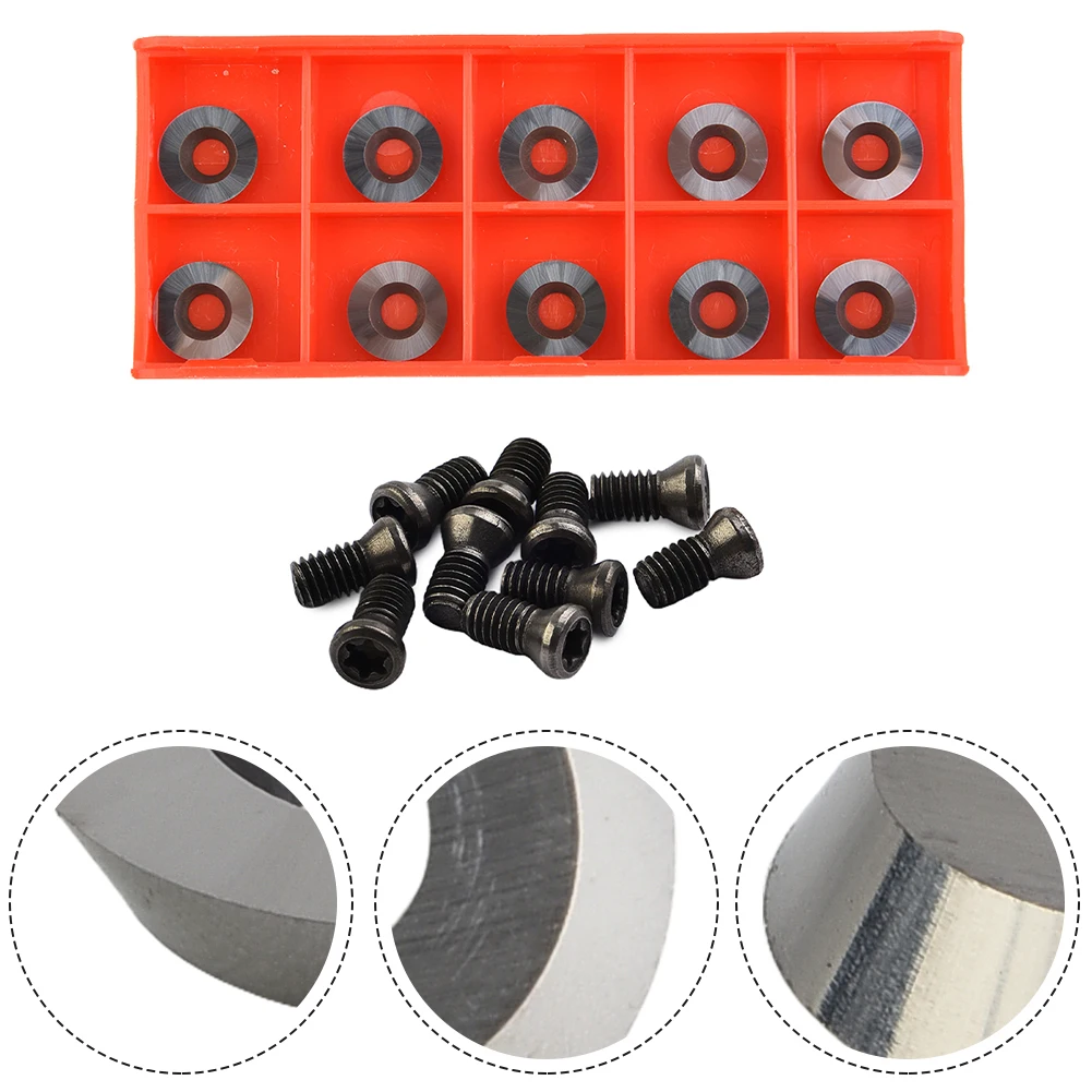 Exceptional Value Carbide Insert Cutters Pack, 10PCS 12mm Diameter Inserts, Suitable for Ci3 Finisher Hollower Lathe and More
Exceptional Value Carbide Insert Cutters Pack, 10PCS 12mm Diameter Inserts, Suitable for Ci3 Finisher Hollower Lathe and More
